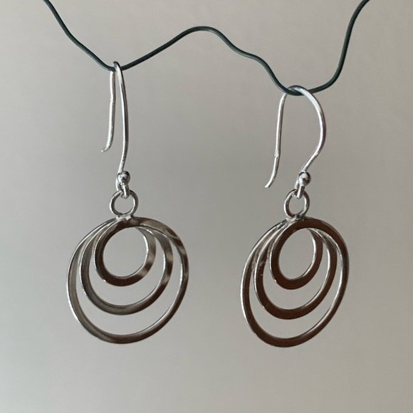 Sterling silver earrings - Picture 1 of 3